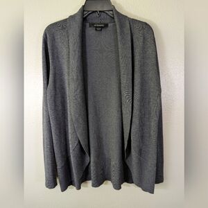 89th & Madison women's gray cardigan size L